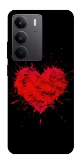 Чехол на Realme C75 Splash heart фото 1 из 1