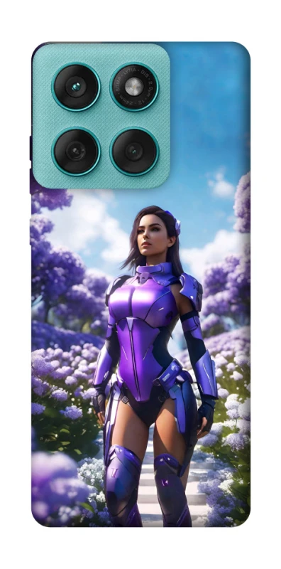 Чохол на Motorola Edge 60 Fusion Cyber space girl ver.4 фото 1 з 1