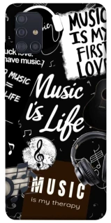 Чехол на Samsung Galaxy A51 Music is Life фото 1 из 1