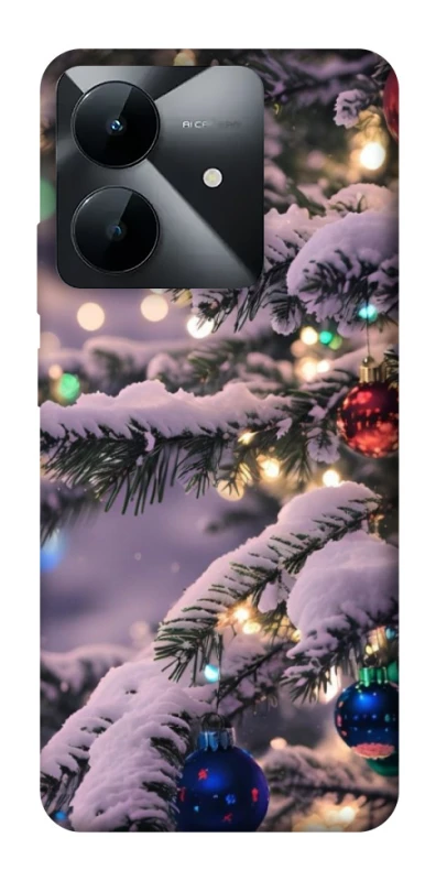Чехол на Realme Note 60x Новогодний v31 фото 1 из 1