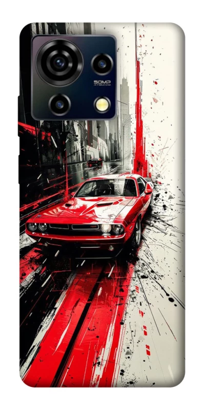 Чохол на ZTE Blade V50 Vita Painted Mustang фото 1 з 1