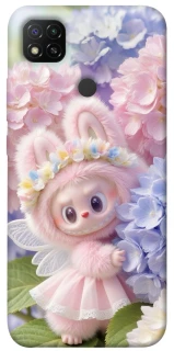 Чехол на Xiaomi Redmi 9C Labubu & Flowers ver.1 фото 1 из 1
