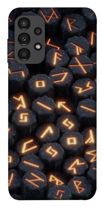 Чехол на Samsung Galaxy A13 4G Огненые руны фото 1 из 1