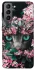 Чехол на Samsung Galaxy S21 FE Кот в цветах фото 1 из 1
