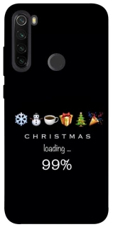 Чехол на Xiaomi Redmi Note 8T Christmas Loading фото 1 из 1