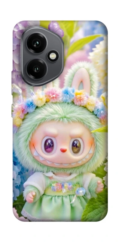 Чехол на Honor 400 Labubu & Flowers ver.2 фото 1 из 1