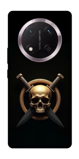 Чохол на Honor X9c Golden Skull фото 1 з 1