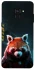 Чохол на Samsung A530 Galaxy A8 (2018) Cyber Red Panda фото 1 з 1