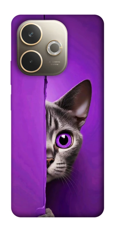 Чохол на Oppo A5 Pro 4G Кіт-підглядач фото 1 з 1