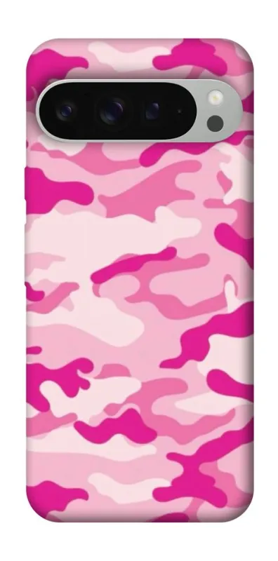 Чехол на Google Pixel 9 Pro XL camouflage pink фото 1 из 1