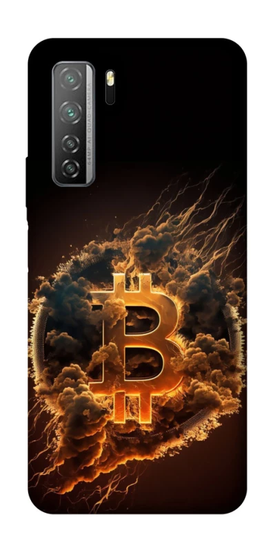 Чехол на Huawei Nova 7 SE Smoky Bitcoin фото 1 из 1
