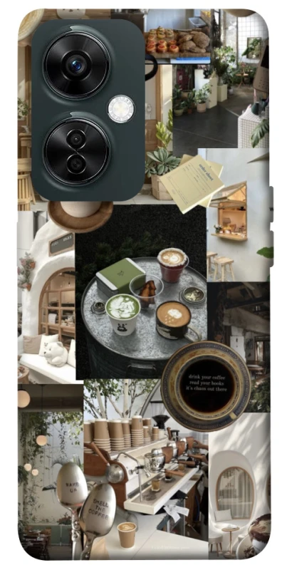 Чохол на OnePlus Nord CE 3 Lite Coffee collage ver.4 фото 1 з 1