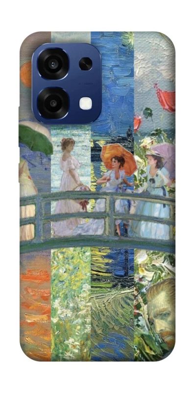 Чехол на Oppo A6 Pro 4G/5G Art collage ver.6 фото 1 из 2