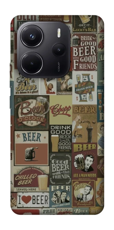 Чохол на Xiaomi Redmi Note 14 4G (Europe version) Retro collage ver.1 фото 1 з 1