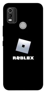 Чехол на Nokia C21 Plus Roblox logo black фото 1 из 1
