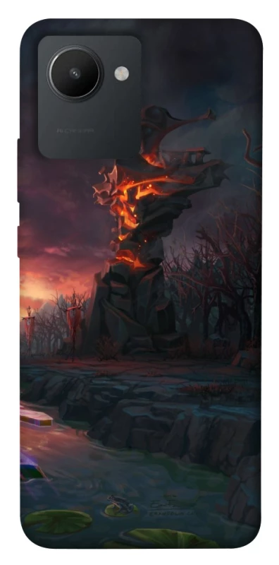 Чехол на Realme C30 Dota road фото 1 из 1