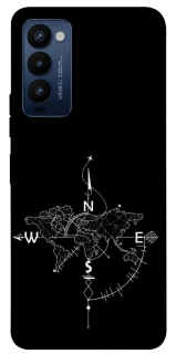 Чохол на TECNO Camon 18 Travel Map фото 1 з 1