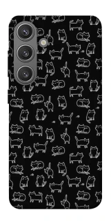 Чохол на Samsung Galaxy S24 Black Cats фото 1 з 1