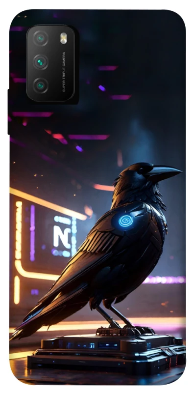 Чехол на Xiaomi Poco M3 Cyber Raven фото 1 из 1