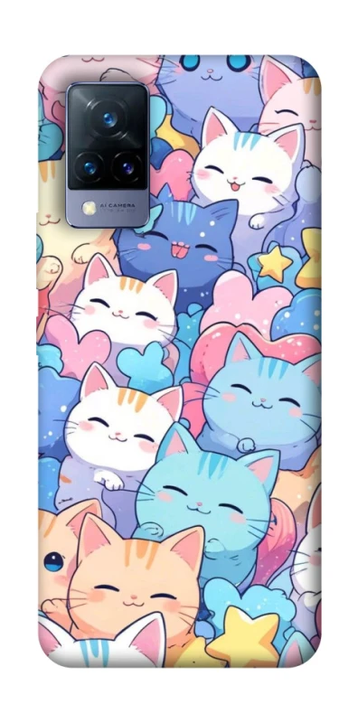 Чохол на Vivo V21 Funny Kittens ver.3 фото 1 з 1