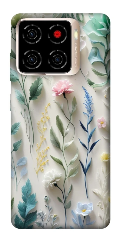 Чехол на ZTE Blade A56 Floral design ver.3 фото 1 из 1