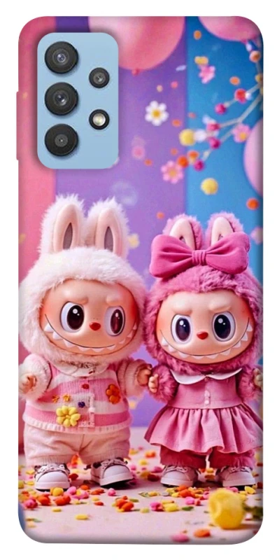 Чехол на Samsung Galaxy M32 Labubu twins ver.2 фото 1 из 1