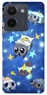 Чохол на Vivo Y36 Pebble kitten stars фото 1 з 1