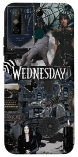 Чехол на TECNO Spark 6 Go Wednesday Collage ver.2 фото 1 из 1
