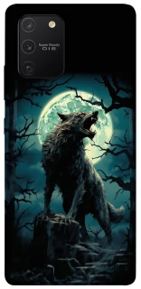 Чохол на Samsung Galaxy S10 Lite Вовк під місяцем фото 1 з 1