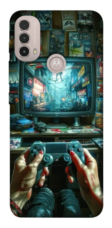 Чохол на Motorola Moto E40 Retro style фото 1 з 1