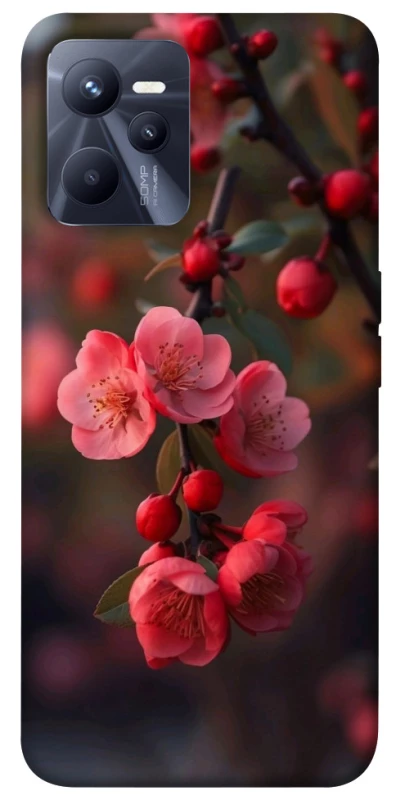 Чехол на Realme C35 Flowers v28 фото 1 из 1