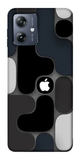Чохол на Motorola Moto G54 Apple logo ver.8 фото 1 Чохол на Motorola Moto G54 Apple logo ver.8 фото 1 з 1
