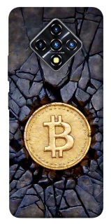 Чохол на Infinix Zero 8 Bitcoin cracks фото 1 з 1