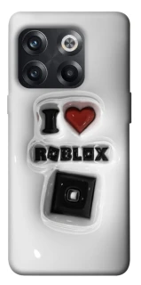 Чехол на OnePlus 10T I love Roblox фото 1 из 1