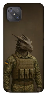 Чехол на Oppo A92s Дракон защитник фото 1 из 1