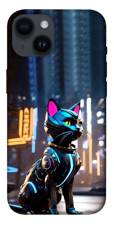 Чехол на Apple iPhone 14 (6.1") Cyber cat фото 1 из 1