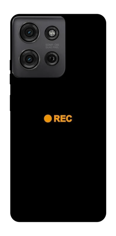 Чехол на Motorola Moto G75 *Rec фото 1 Чехол на Motorola Moto G75 *Rec фото 1 из 1