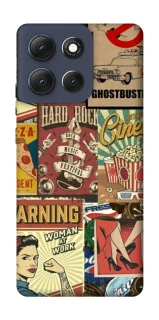 Чохол на Motorola Moto G86 Retro collage ver.2 фото 1 з 1