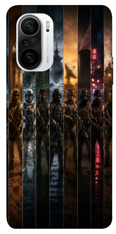 Чохол на Xiaomi Redmi K40 / K40 Pro / K40 Pro+ / Poco F3 Counter-Strike ver.3 фото 1 з 1