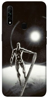 Чехол на Oppo A31 Серебряный сёрфер фото 1 из 1