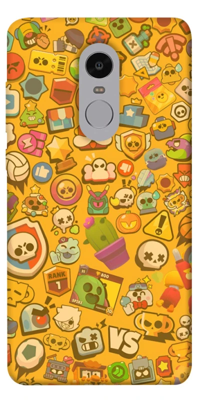 Чохол на Xiaomi Redmi Note 4X / Note 4 (Snapdragon) Brawl Stars ver.6 фото 1 з 1