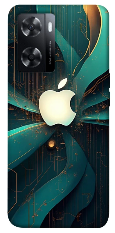 Чехол на Oppo A57s Apple logo ver.4 фото 1 из 1