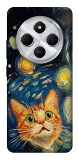 Чехол на Xiaomi Redmi 14C / Poco C75 paint cat фото 1 из 1