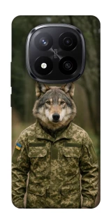 Чехол на Xiaomi Redmi Note 14 Pro+ 5G Волк защитник фото 1 из 1