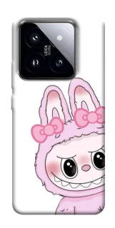 Чохол на Xiaomi 14 Pro Labubu White фото 1 з 1