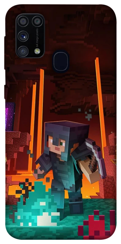 Чохол на Samsung Galaxy M31 Minecraft game adventure фото 1 з 1