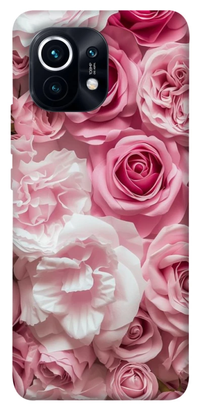 Чохол на Xiaomi Mi 11 Рожеві Квіти фото 1 з 1