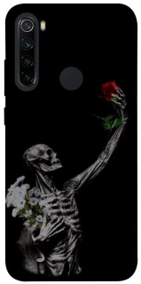 Чохол на Xiaomi Redmi Note 8 Skeleton vs Rose фото 1 з 1