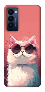 Чохол на TECNO Camon 18 Pro Сat with glasses фото 1 з 1