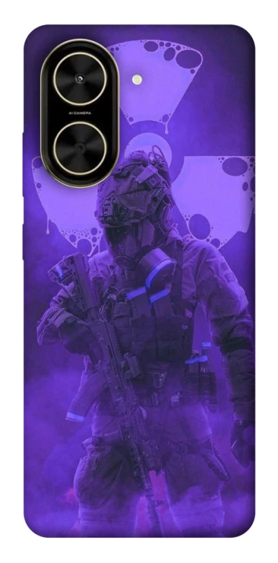 Чехол на Xiaomi Poco C71 Радиация v6 фото 1 из 1